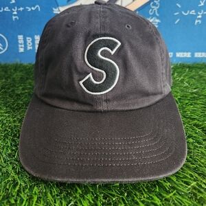 Supreme S Logo 6 Panel Hat Adjustable